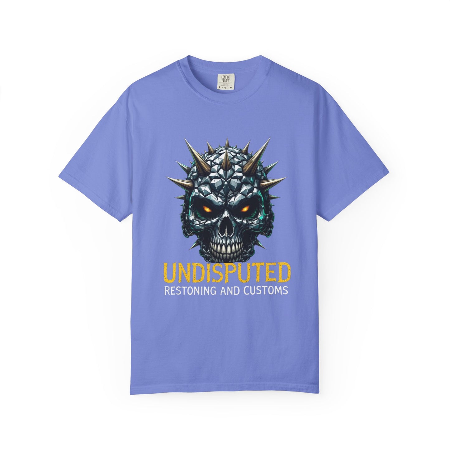 Skull made of diamonds