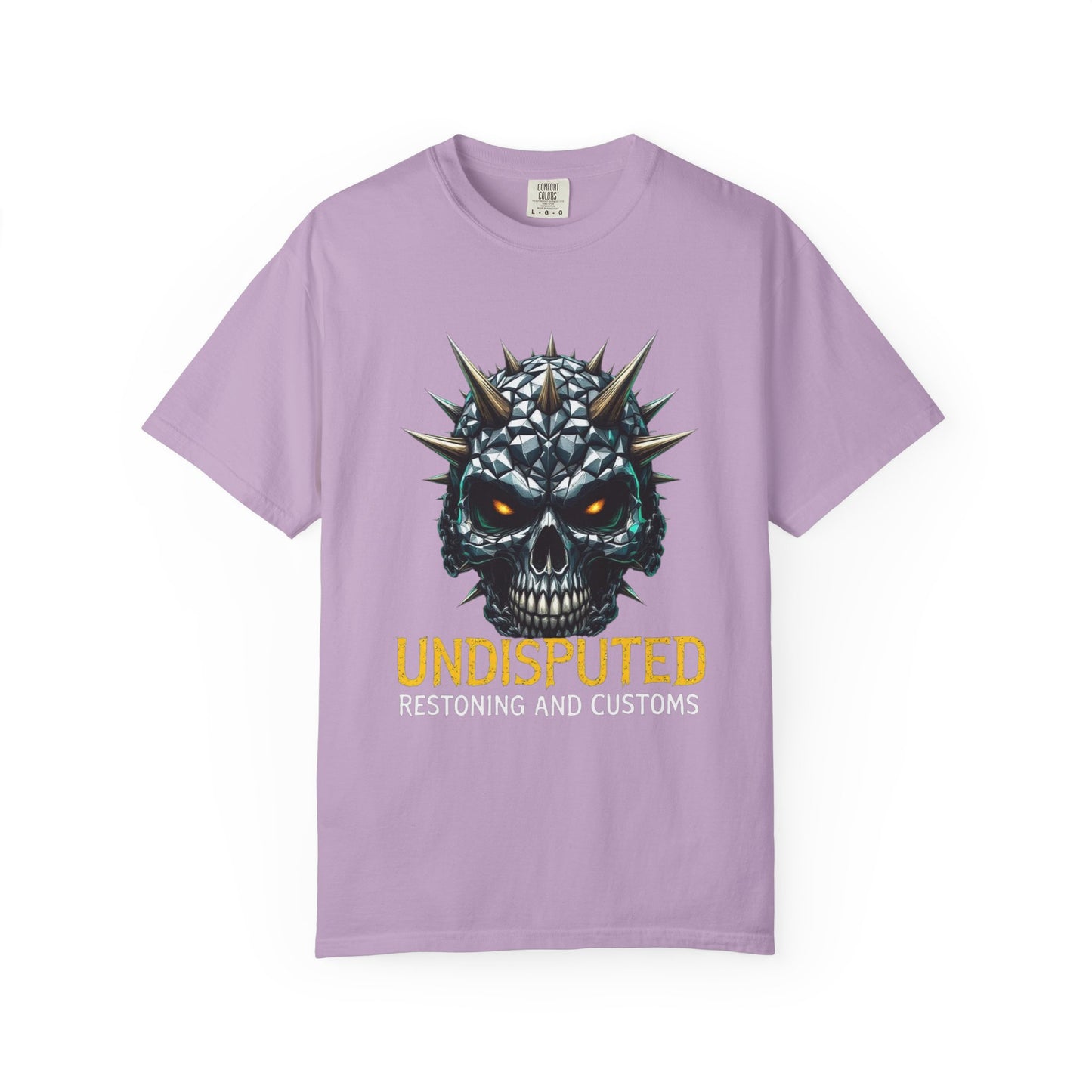 Skull made of diamonds