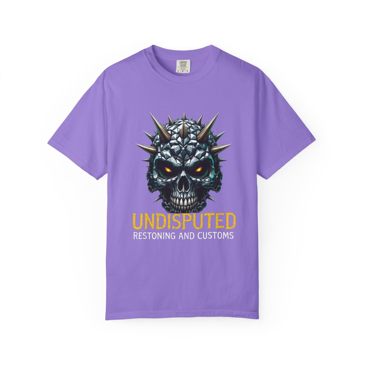 Skull made of diamonds
