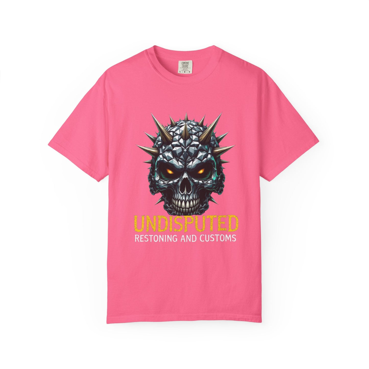 Skull made of diamonds