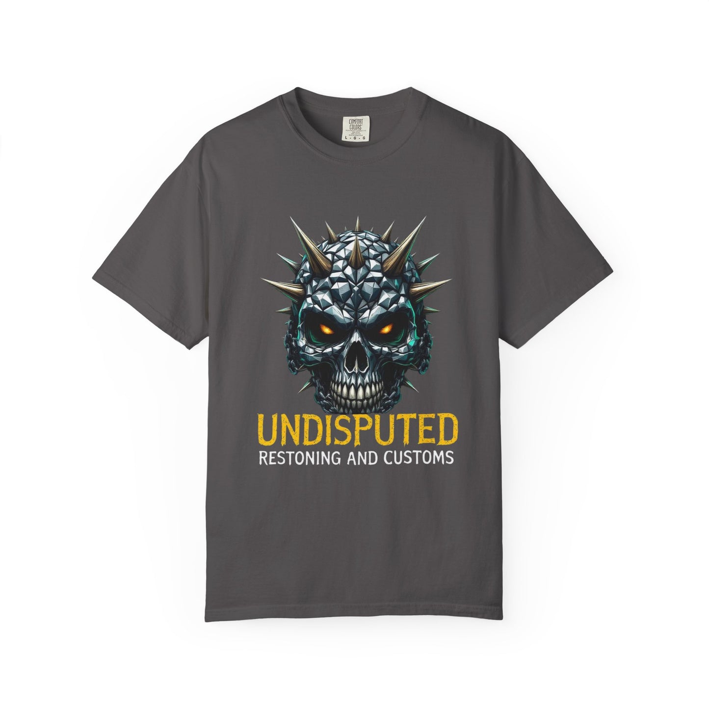Skull made of diamonds