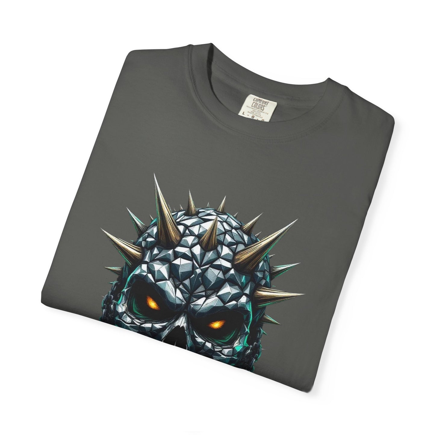 Skull made of diamonds