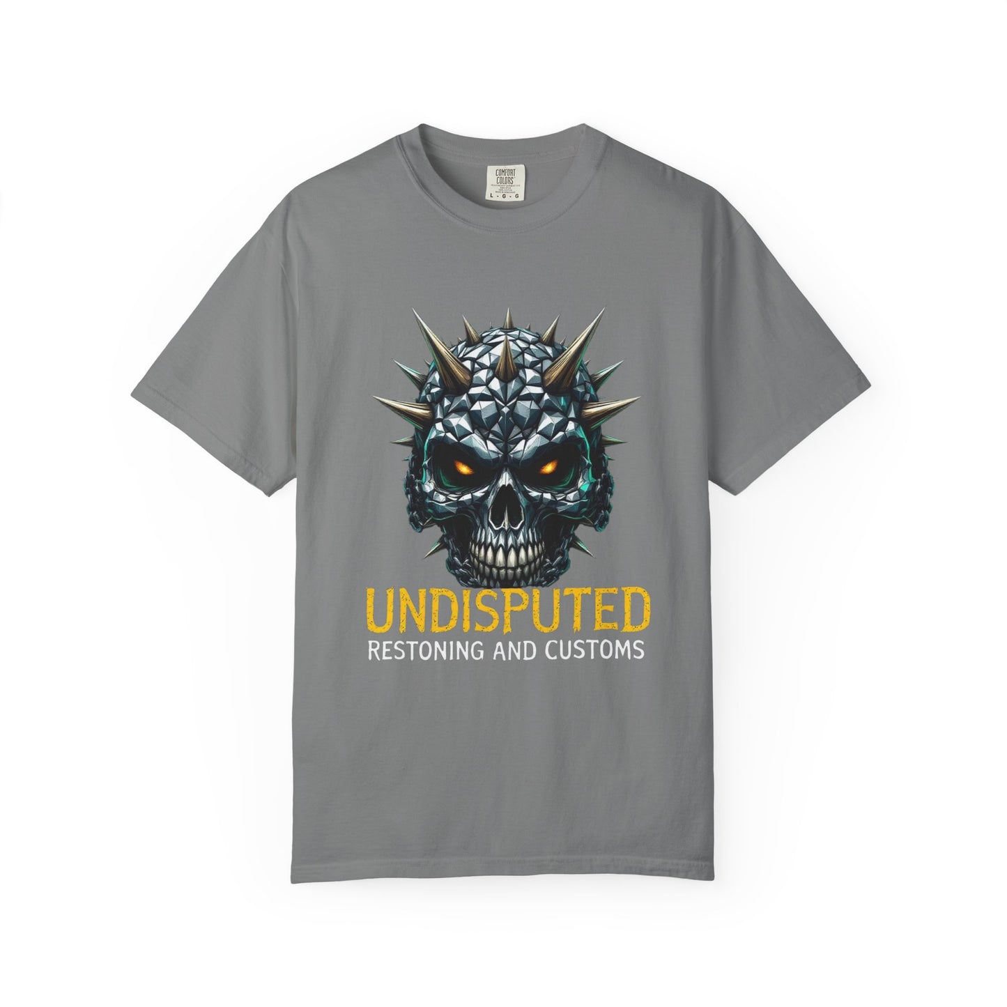 Skull made of diamonds