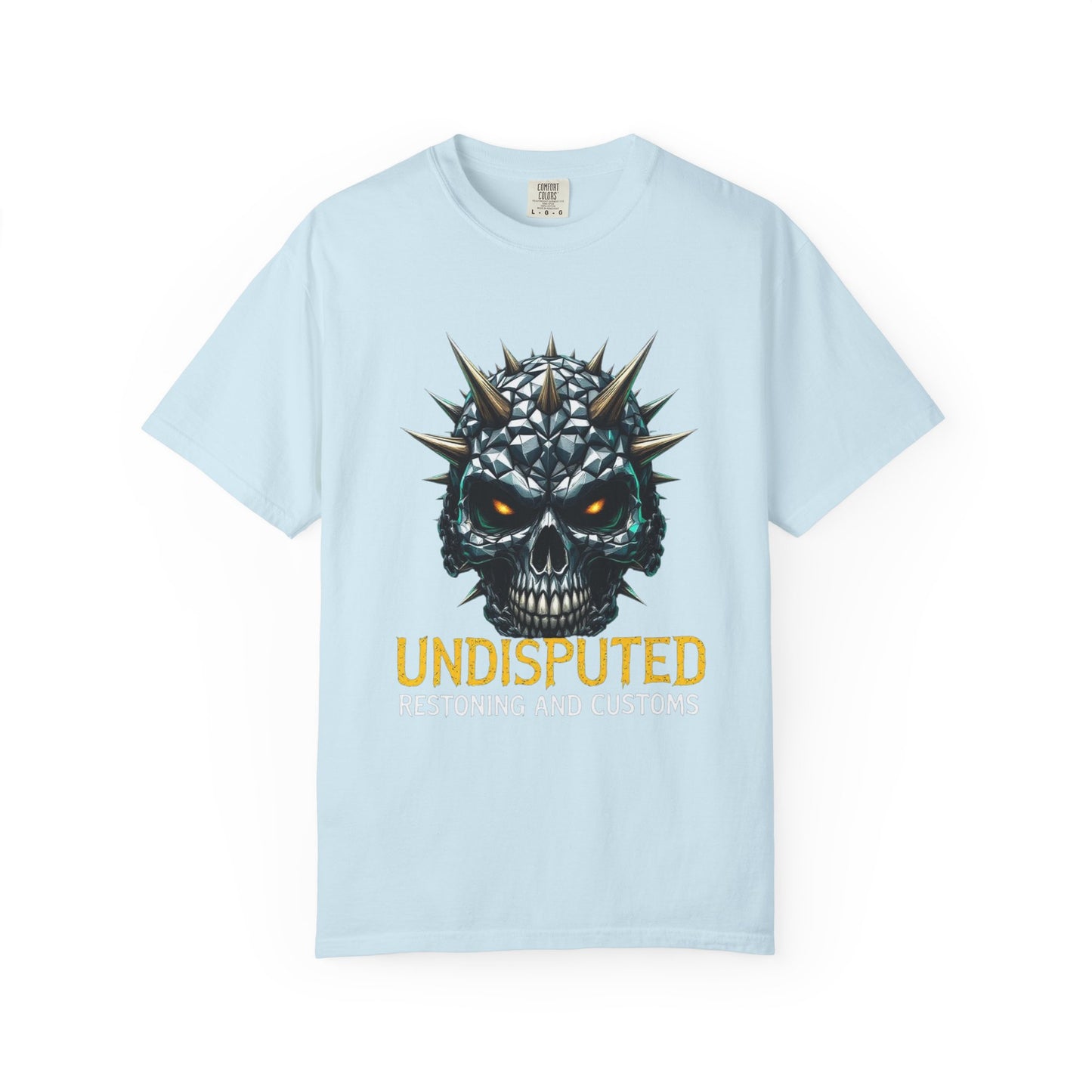 Skull made of diamonds