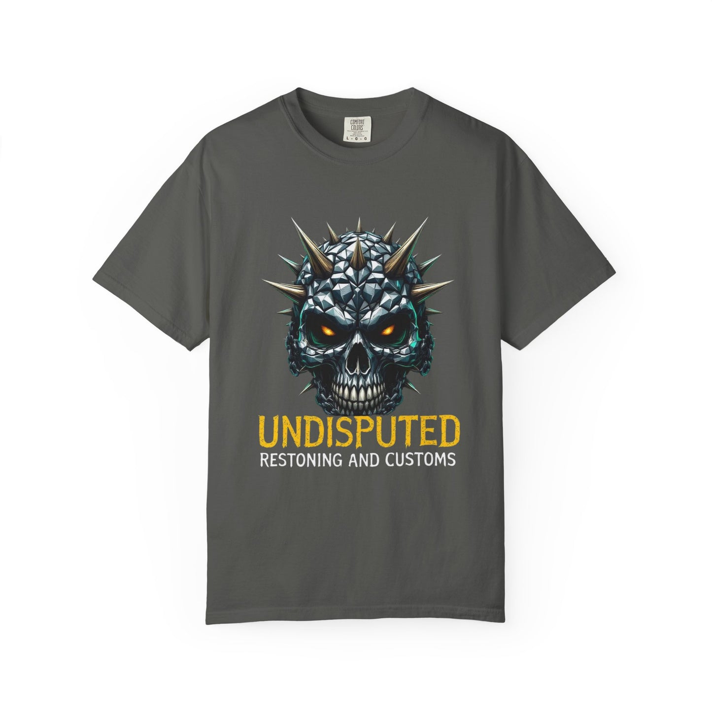 Skull made of diamonds
