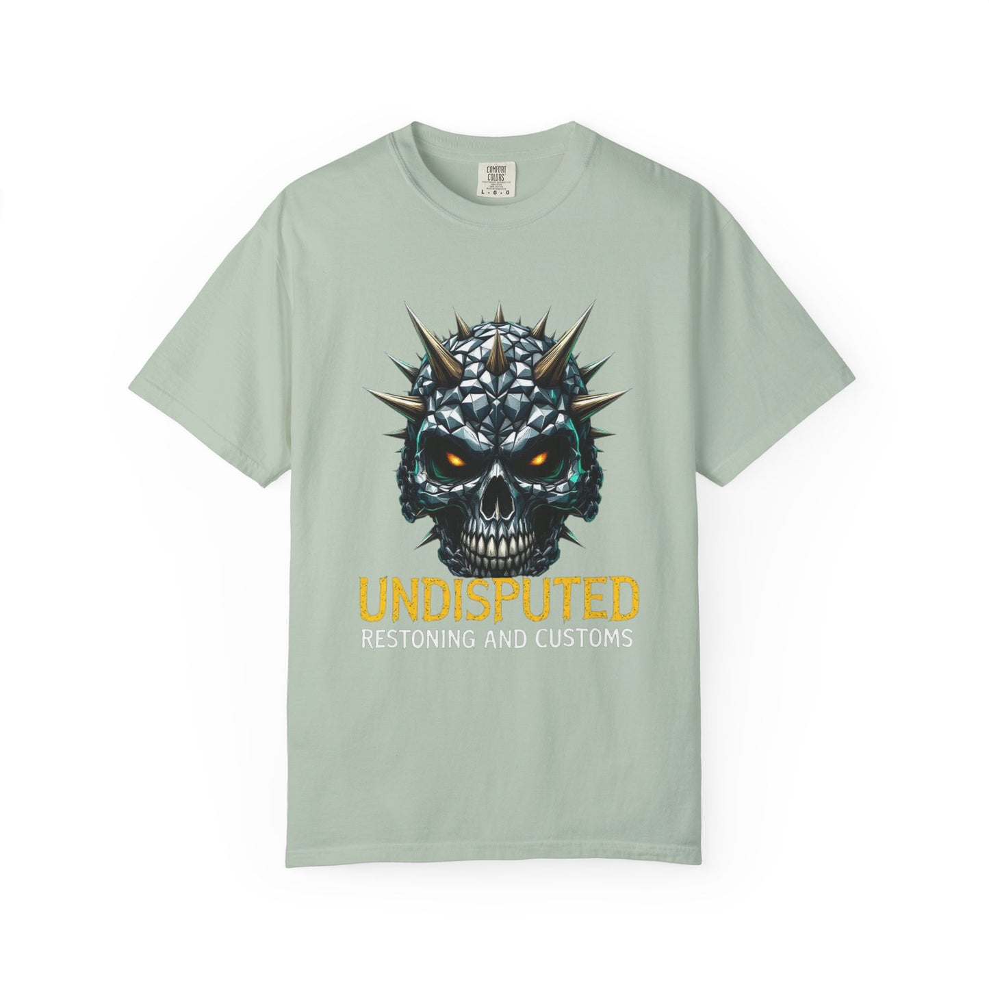 Skull made of diamonds