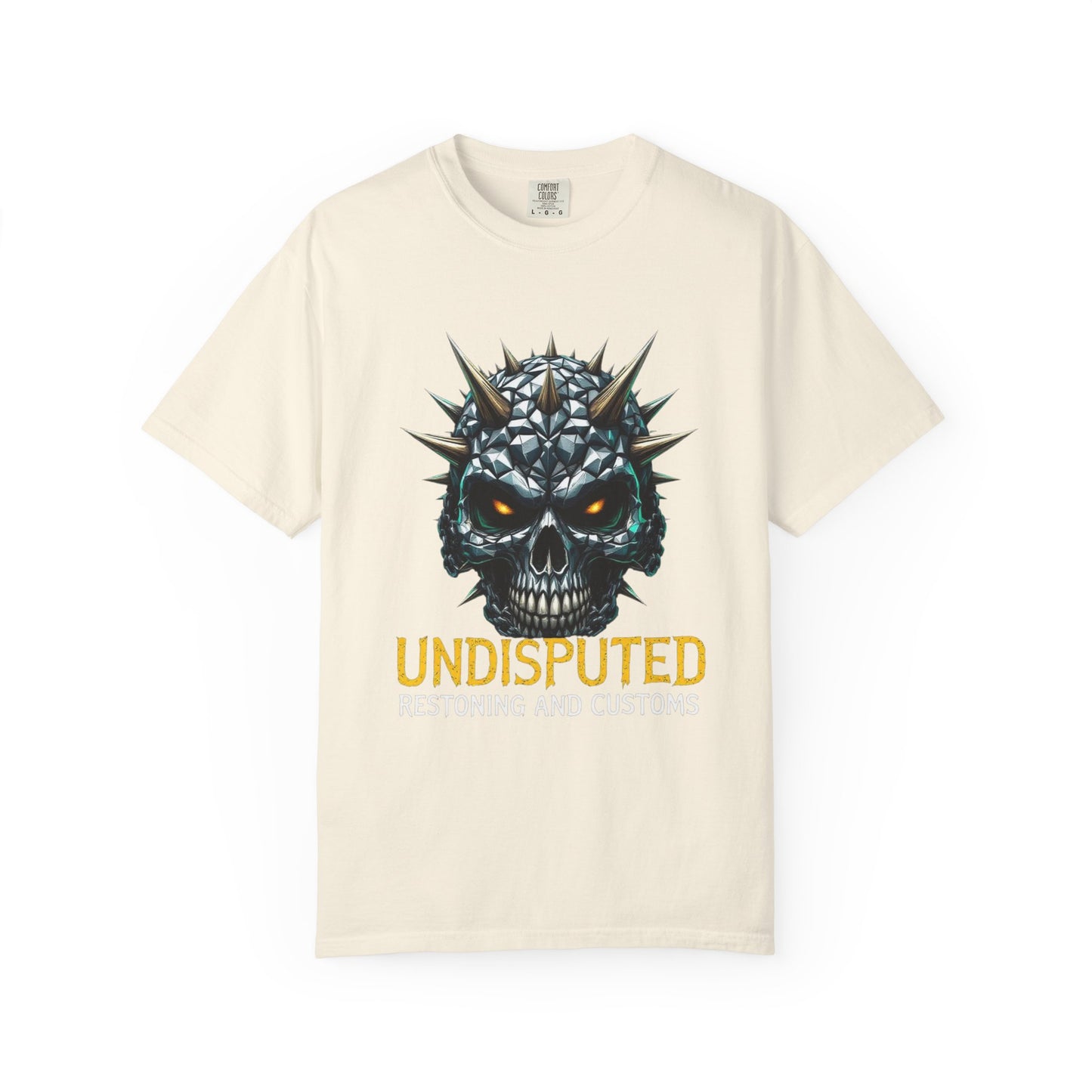 Skull made of diamonds