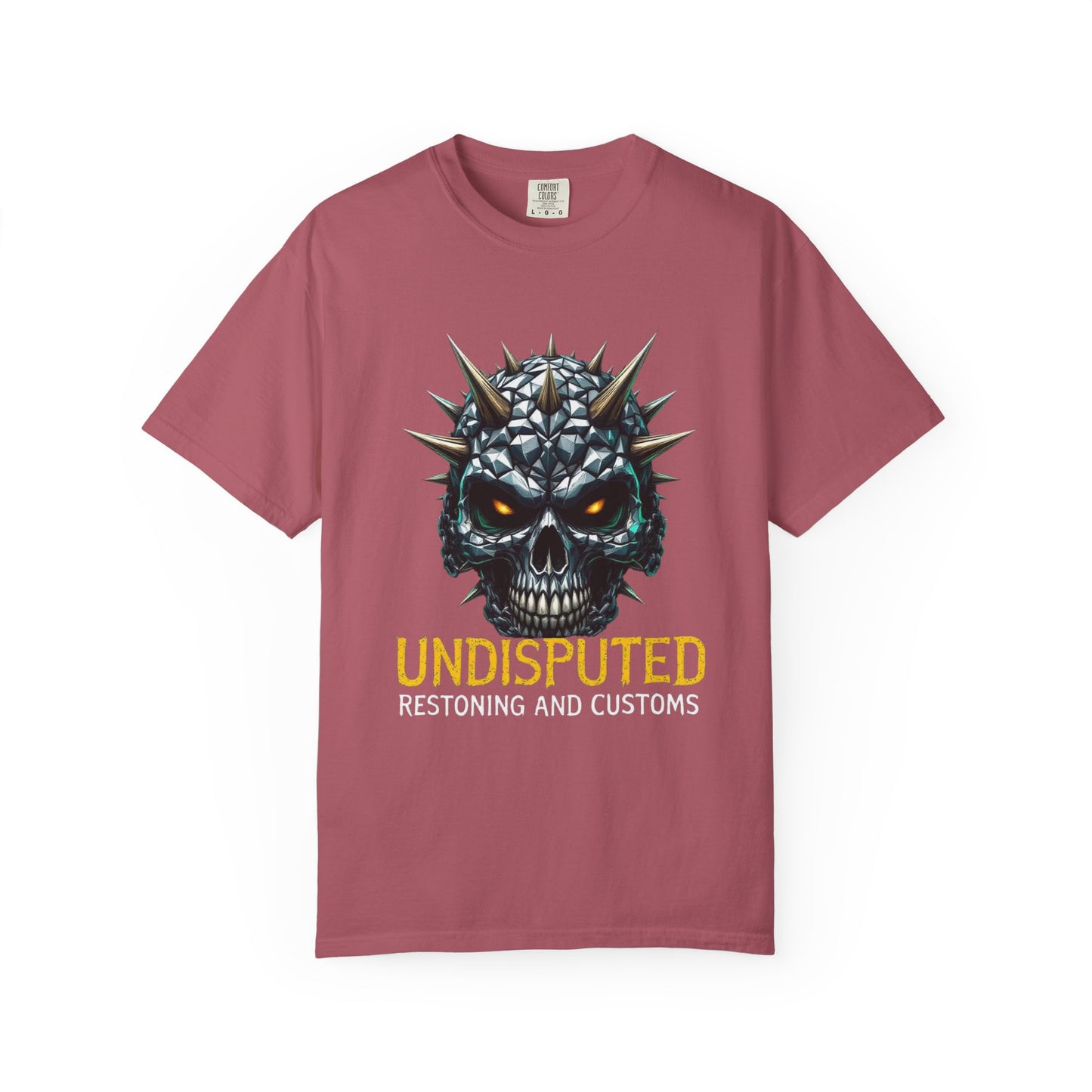 Skull made of diamonds