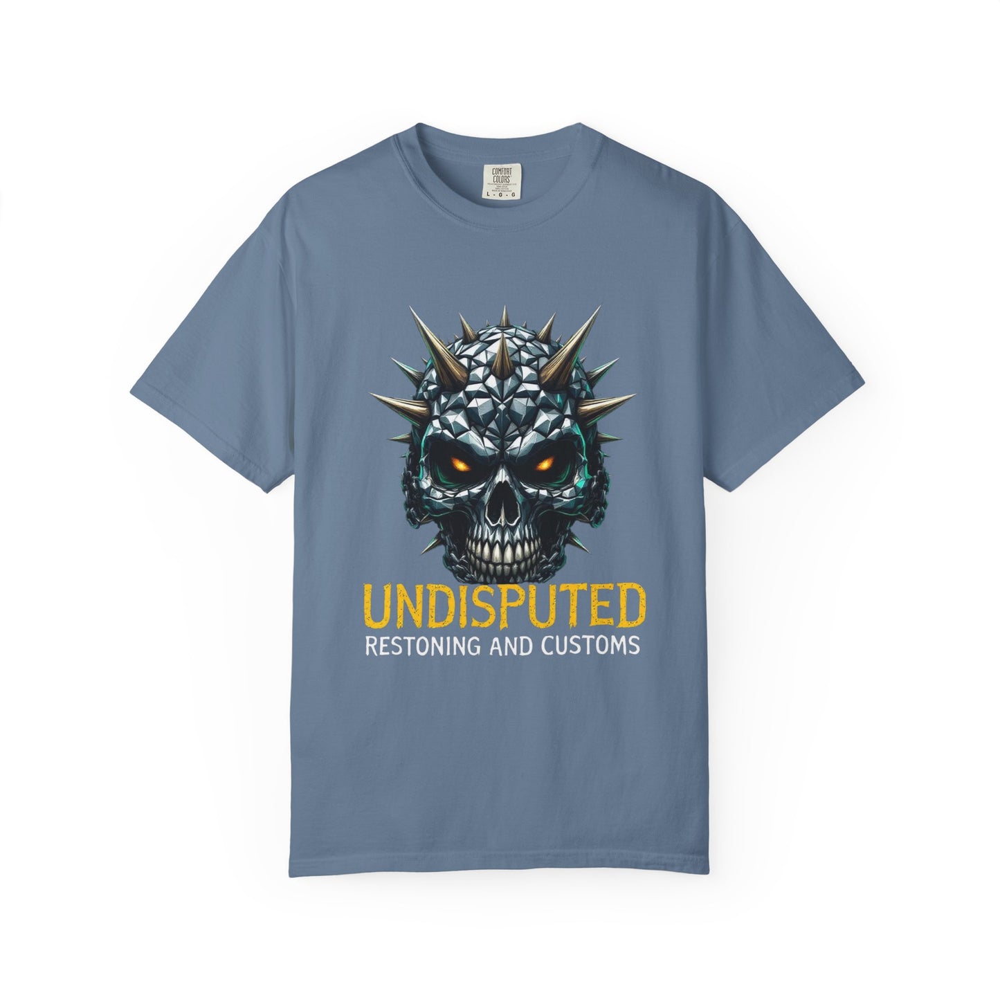 Skull made of diamonds