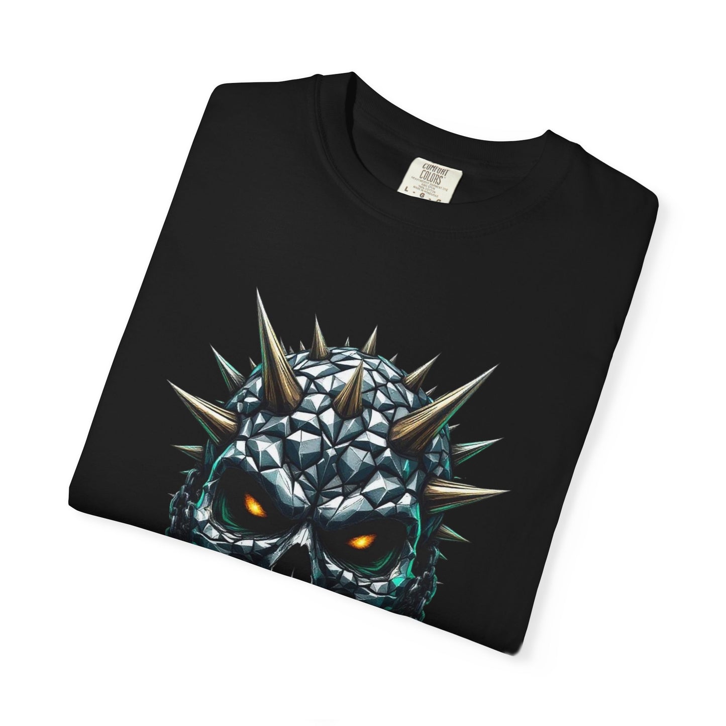 Skull made of diamonds