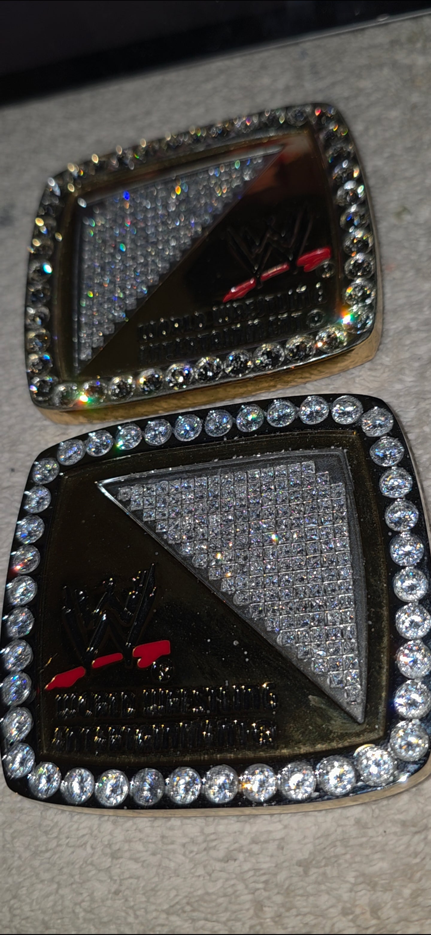 WWE Spinner Title Restone