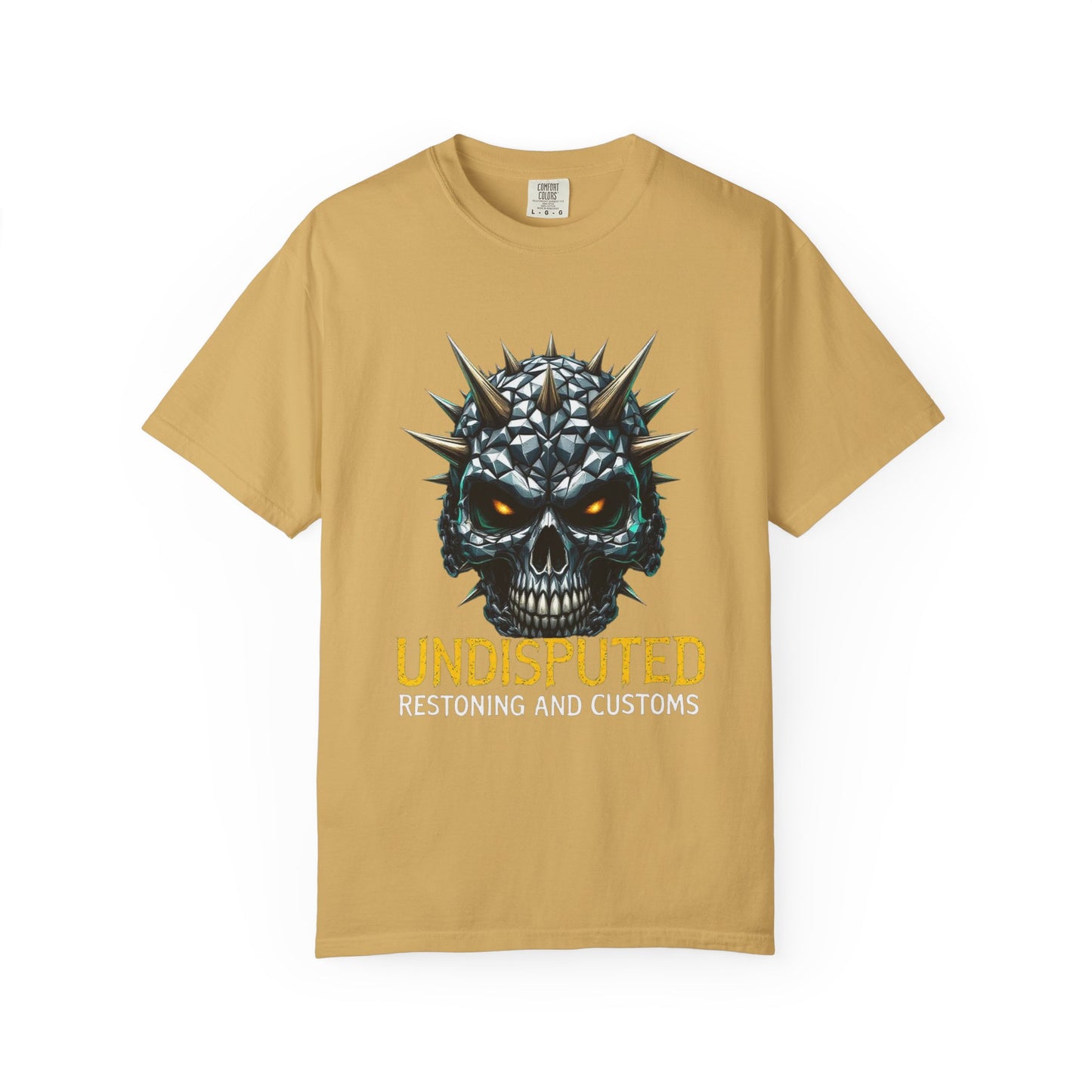 Skull made of diamonds