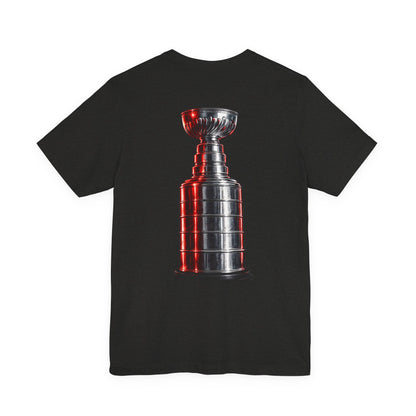 We Want The Cup Hockey Red T