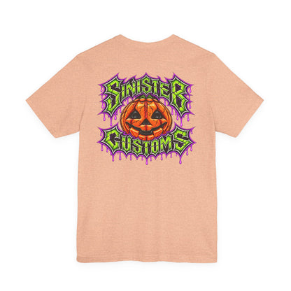 Sinister Customs Halloween Pumpkin T