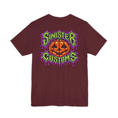 Sinister Customs Halloween Pumpkin T