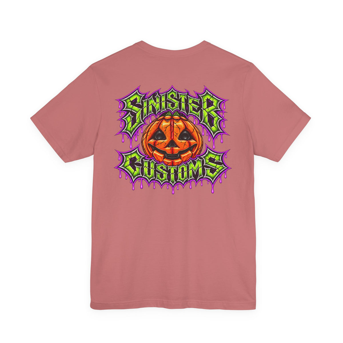 Sinister Customs Halloween Pumpkin T