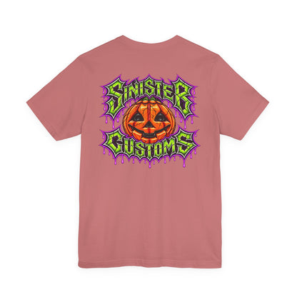 Sinister Customs Halloween Pumpkin T