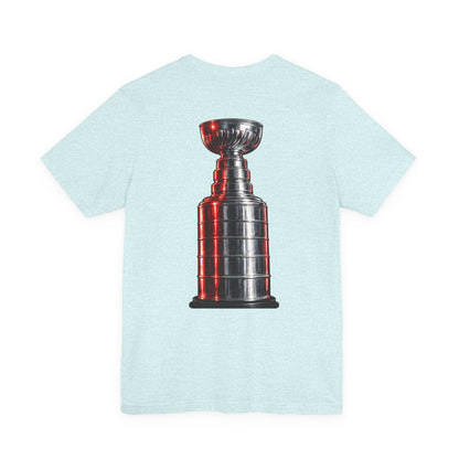 We Want The Cup Hockey Red T