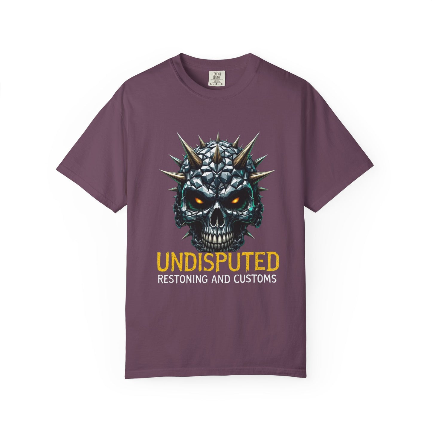 Skull made of diamonds