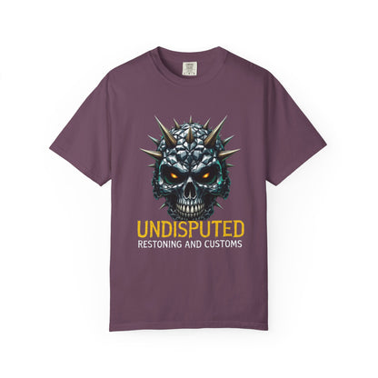 Skull made of diamonds
