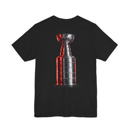 We Want The Cup Hockey Red T