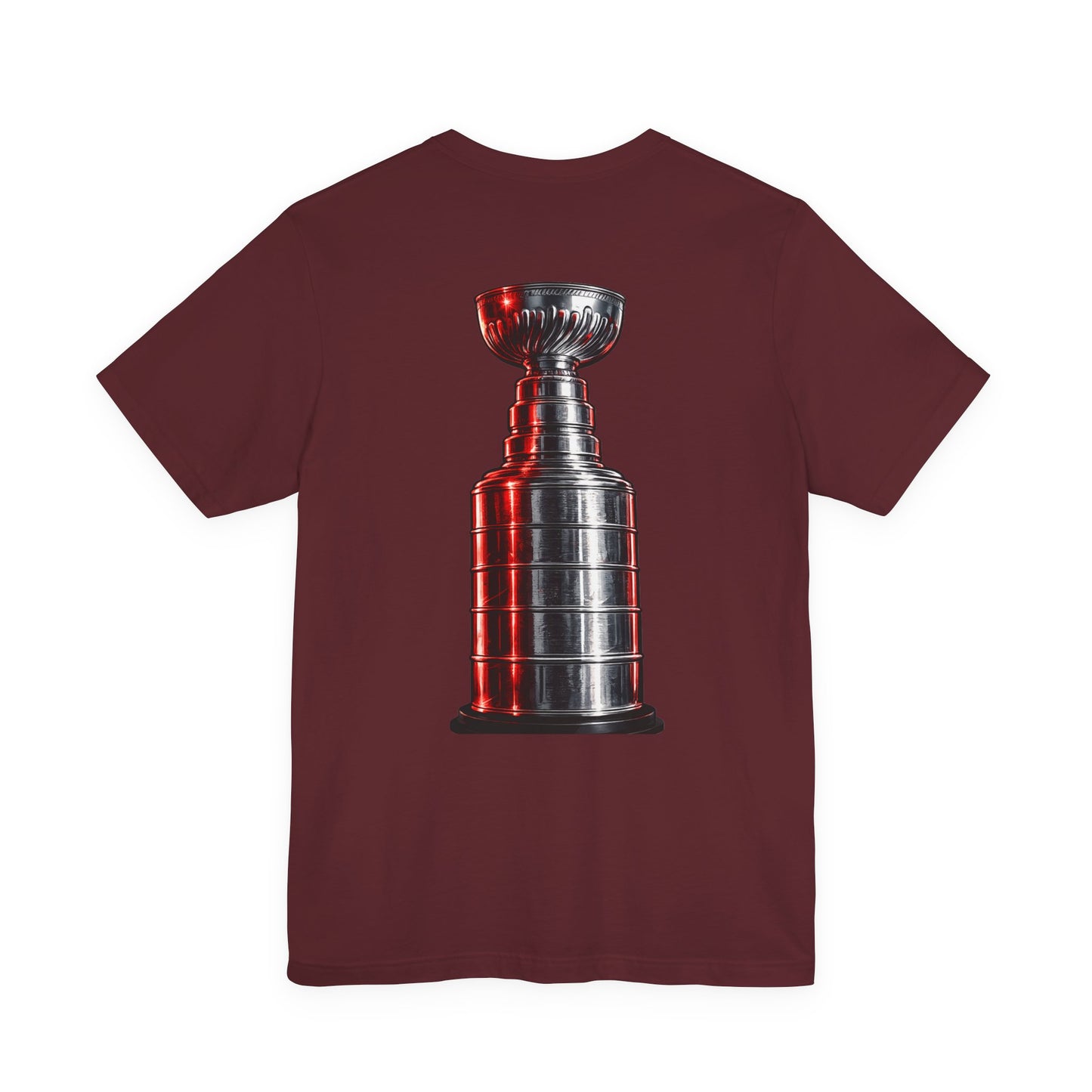 We Want The Cup Hockey Red T