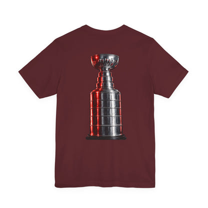 We Want The Cup Hockey Red T