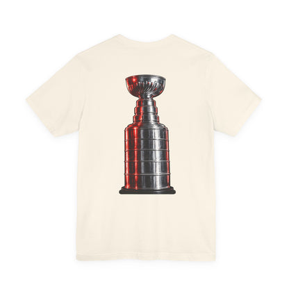 We Want The Cup Hockey Red T