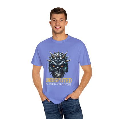 Skull made of diamonds