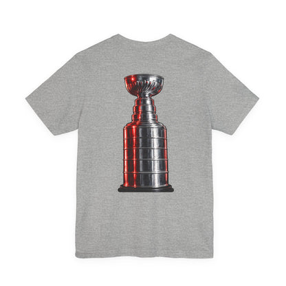 We Want The Cup Hockey Red T