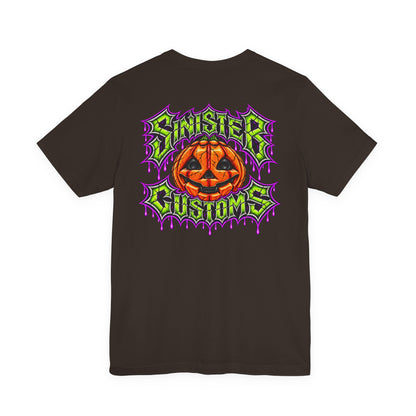 Sinister Customs Halloween Pumpkin T