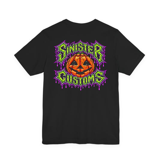 Sinister Customs Halloween Pumpkin T