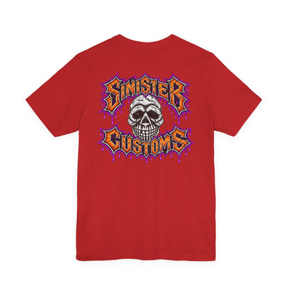 Sinister Customs Halloween Skull T