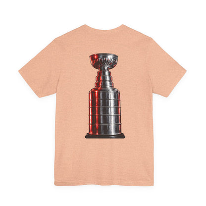 We Want The Cup Hockey Red T