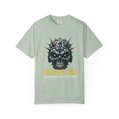 Skull made of diamonds