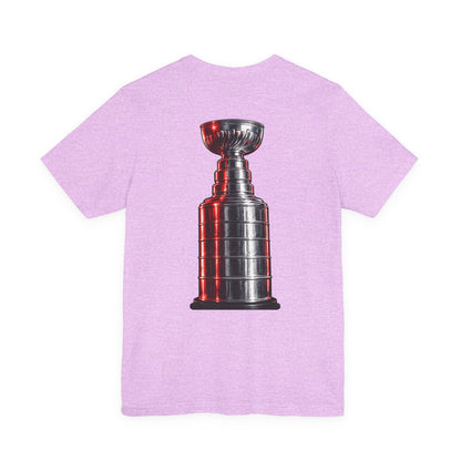 We Want The Cup Hockey Red T