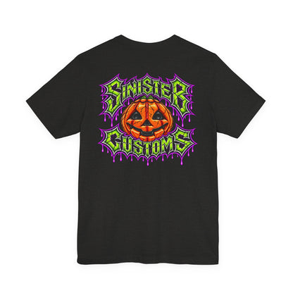 Sinister Customs Halloween Pumpkin T