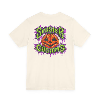 Sinister Customs Halloween Pumpkin T