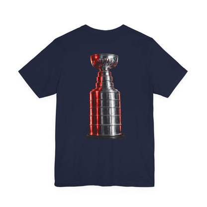 We Want The Cup Hockey Red T