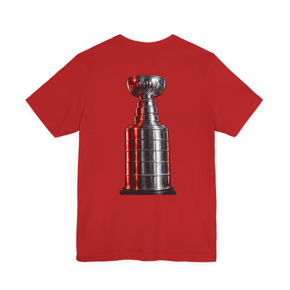 We Want The Cup Hockey Red T