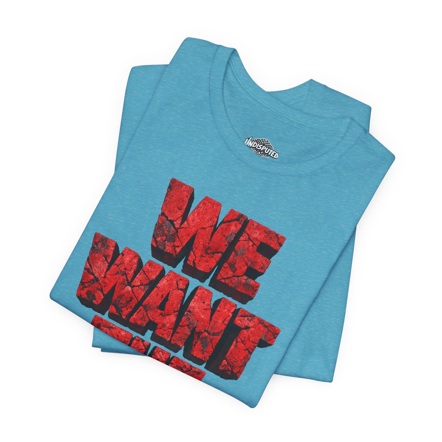 We Want The Cup Hockey Red T
