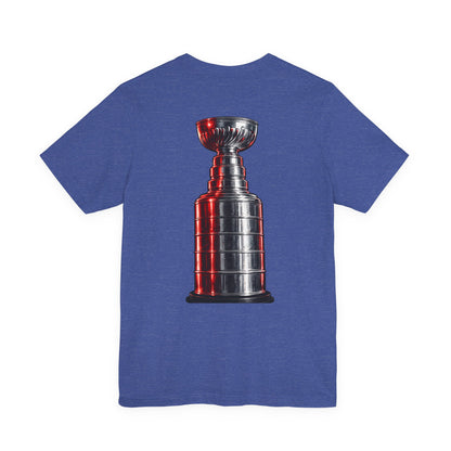 We Want The Cup Hockey Red T
