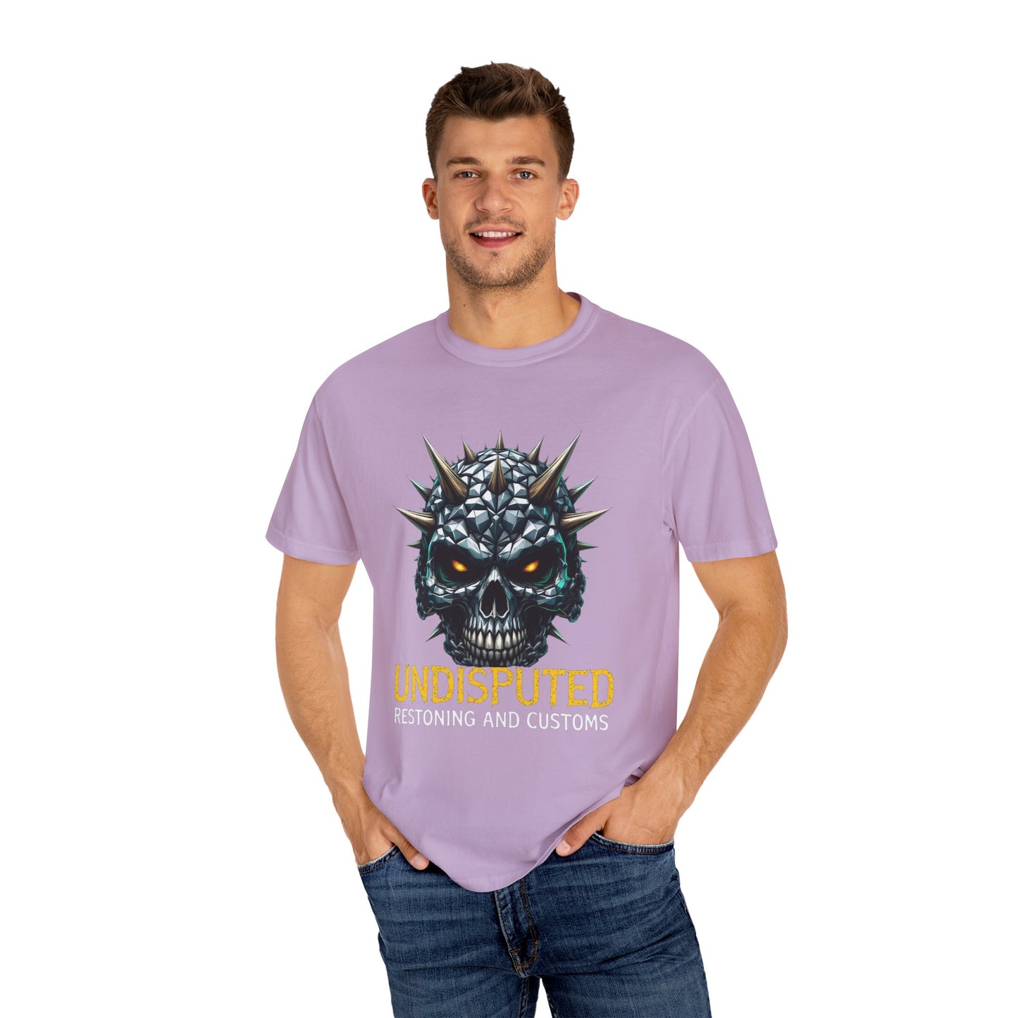 Skull made of diamonds